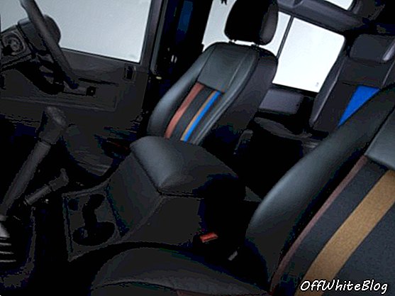 Land Rover Defender Paul Smith interieur