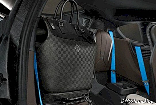 BMW i8 interieur Louis Vuitton bagage