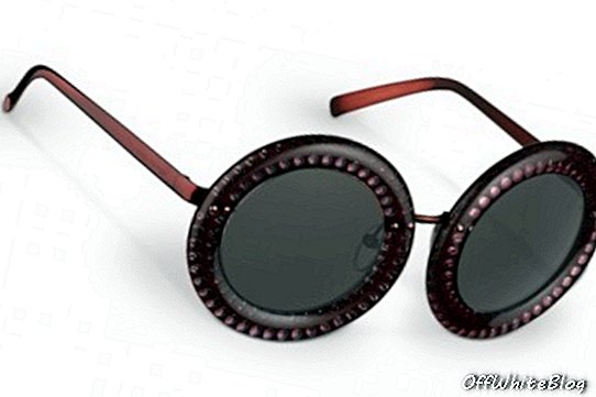 Louis Vuitton Nelly Strass Plum zonnebril