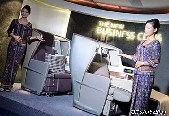 Singapore Airlines Business Class-stoelen