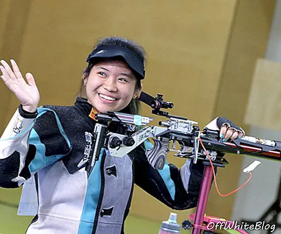 Singapore Shooter Martina Veloso wint het eerste goud van Singapore op de Commonwealth Games 2018
