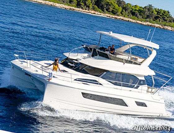 De populaire Aquila 44 werd in januari getoond op de Thailand Yacht Show en RendezVous.