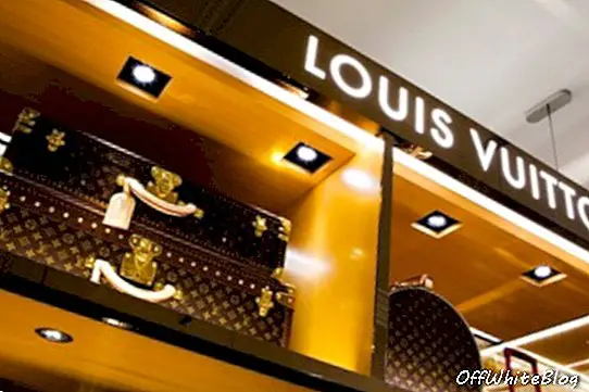 Harrods Louis Vuitton Store malles