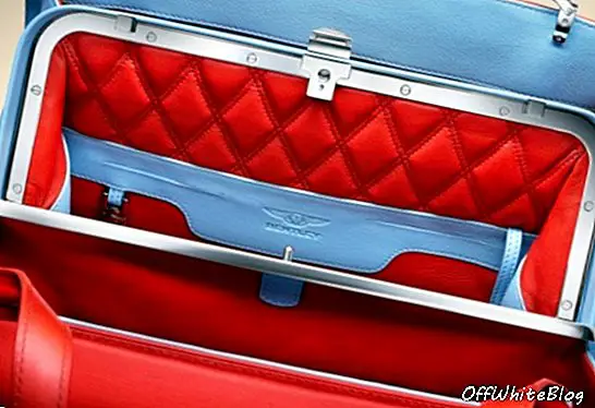 Bentley Barnato håndtaske st james Rødt interiør