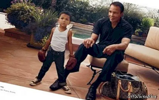 Νέα στοιχεία της Louis Vuitton Ad Χαρακτηριστικά του Muhammad Ali
