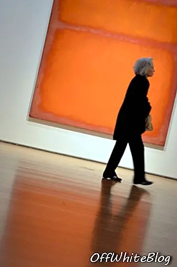 Mark Rothko Πορτοκαλί ζωγραφική