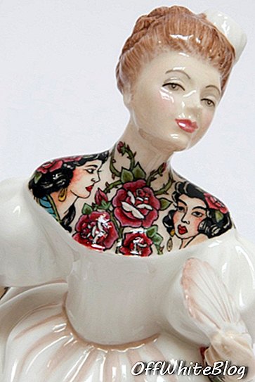 Tetovált porcelán figurák 6