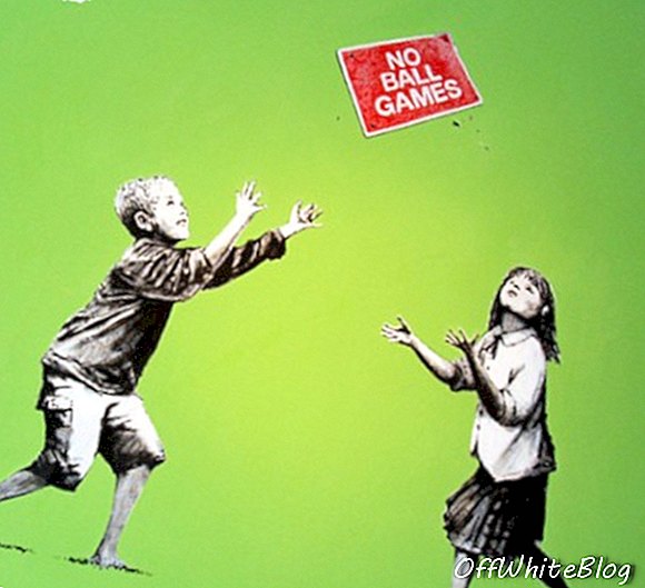 Banksy nobene igre z žogo