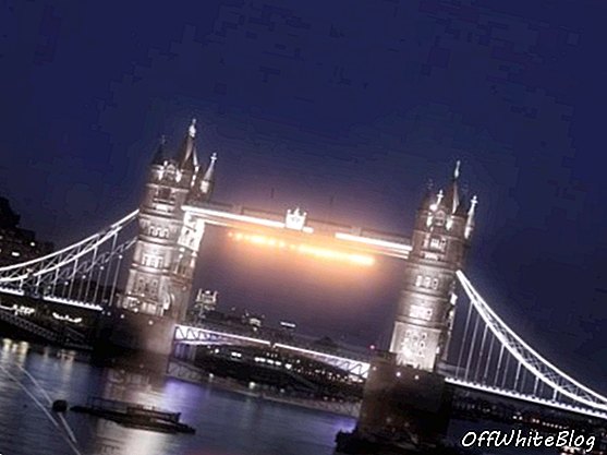 ai Guo-Qiang - 'London Bridge falder ned' © MRC og Adjaye Associates