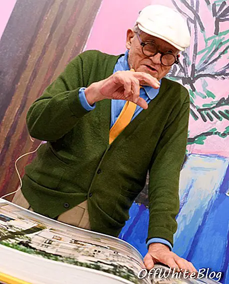 David Hockney lansiral 2200 dolarjev knjige