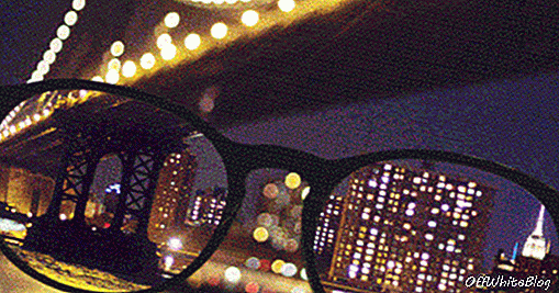 New York City a Giorgio Armani szemüveg lencséjén keresztül