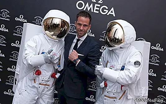 O chefe de gerenciamento de produtos Gregory Kissling estava presente para apresentar as novidades do Omega Baselworld 2017