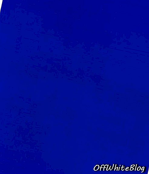อีฟว์ไคลน์ชื่อสีน้ำเงินสีดำ 2502 ภาพวาดบนผืนผ้าใบบนไม้อัด ©© Yves Klein, ADAGP, Paris และ DACS, London 2016