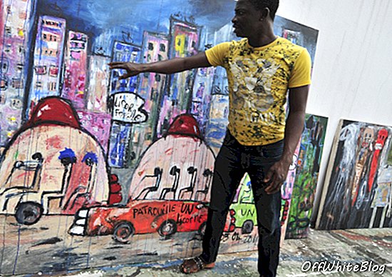 Intervju: Ivoriansk kunstner Aboudia