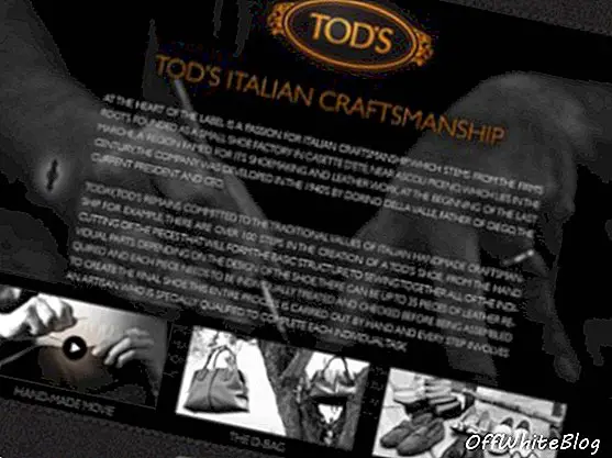 tods ιταλική χειροτεχνία ipad app
