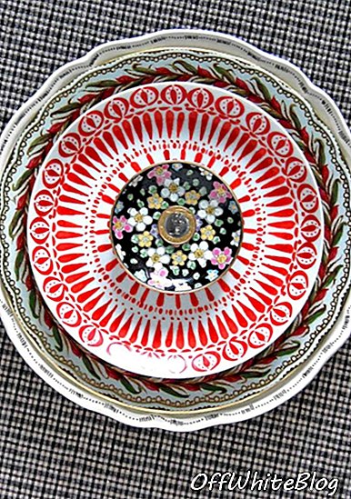 Красивые керамические тарелки, разработанные Lula Aldunate 1