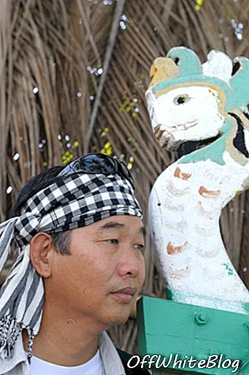 Chang Fee Ming portretas su Bagau. Dome Nikong nuotr