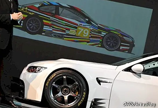 Jeff Koons pinta BMW para Le Mans