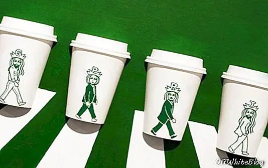 Umetniški ilustrirani skodelice Starbucks Soo Min Kim Designboom 01