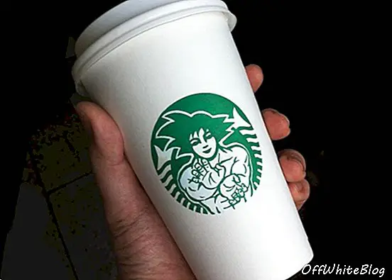 Művész illusztrált Starbucks-kupák Soo Min Kim Designboom 02
