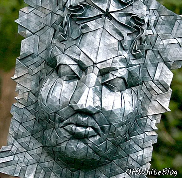 Розробити орігамі маску Джоела Купера 10