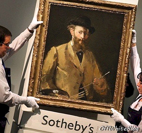 Jauns izstādē Manet gleznošana Londonā