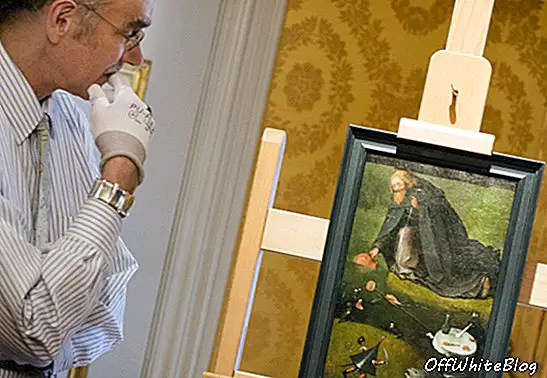 Boschs glemte maleri blev afsløret i hans hjemby