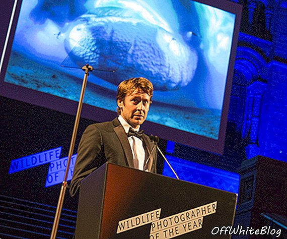 Laurentas Ballesta apdovanotas už apdovanojimą už Metų laukinės gamtos fotografą