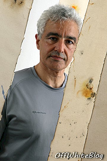 Den franska libanesiska konstnären Hanibal Srouji. Bild med tillstånd av korsningsgalleriet