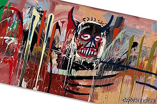Untitled (1982) oleh Jean-Michel Basquiat yang diilhami seni jalanan dijual dengan harga $ 57 juta pada jualan Pasca Perang dan Seni Kontemporari di Christie's New York baru-baru ini. Harga ini akan termasuk premium pembeli.