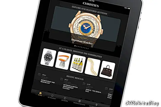 Christie's App pro iPad