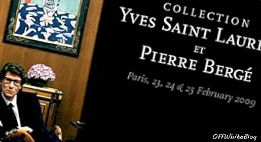 Yves Saint Laurentin taiteen huutokauppa