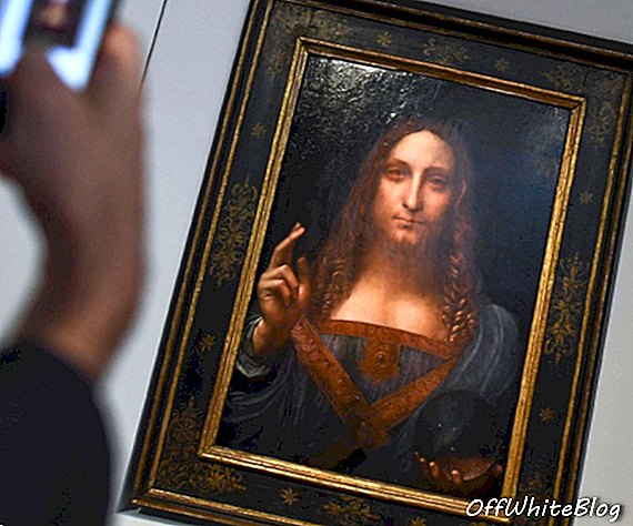 Salvator Mundi af Leonardo da Vinci solgt for $ 450 m til Saudi Prince