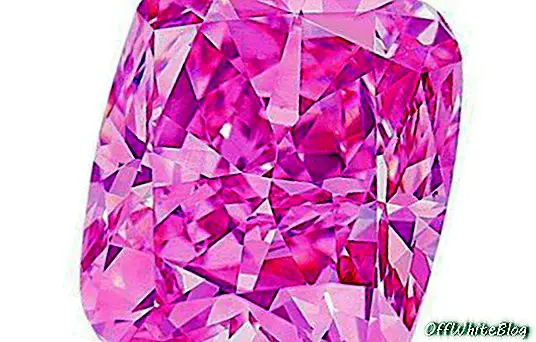 Diamante rosa vívido raro pode bater recorde de vendas