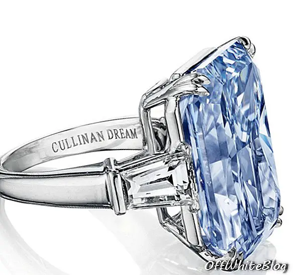 A Cullinan Dream Blue Diamond eladása a Christie's-nál