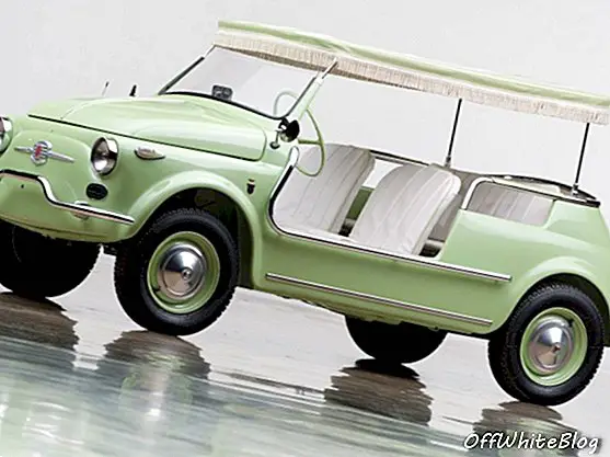 Izdzīvojiet savā pirmajā klasisko automašīnu izsolē 1960. gada Fiat 500 Jolly by Ghia