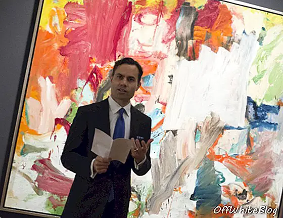 De Kooning tapybos rinkinių aukciono įrašas