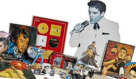 Parti 47 - Hertugindens samling af Elvis Presley ephemera, anslået £ 500-1.000 (Lille)