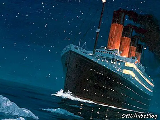 Titanicin viimeisen lounasmenun hinta on 76 000 puntaa
