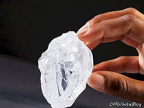 Lesedi la Rona-diamanten fra Botswana.