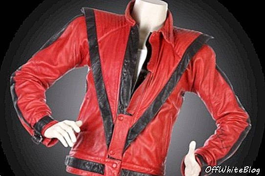 Michaelo Jacksono „Trilerio“ striukė bus parduodama aukcione