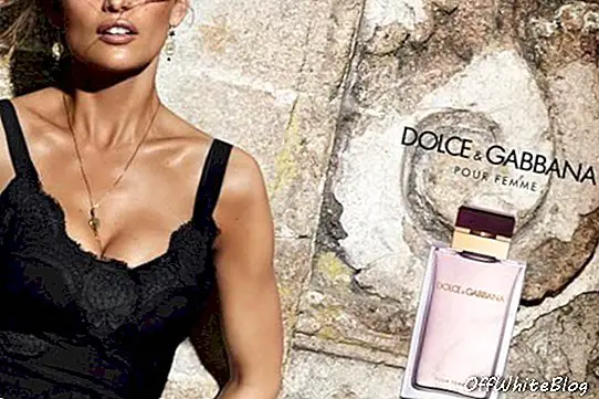 Campagne pour les parfums Pour Femme de Dolce & Gabbana