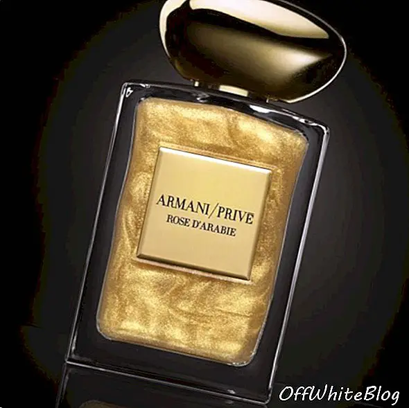 Armani meluncurkan aroma emas untuk Le Bon Marché