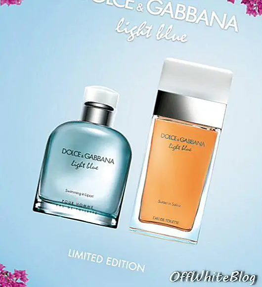 Nuove fragranze blu chiaro Dolce & Gabbana per l'estate
