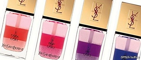 Yves Saint Laurent crée un vernis à ongles tie-dye