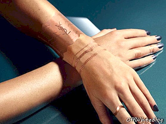Couture Skin Jewels: midlertidige tatoveringer av Yves Saint Laurent.