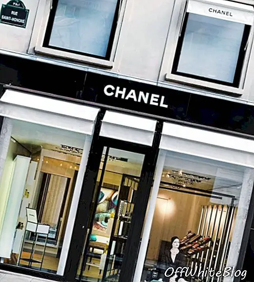 Chanel-winkel 382 rue St Honore