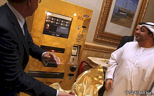 Abu Dhabi recebe máquina de venda automática de ouro