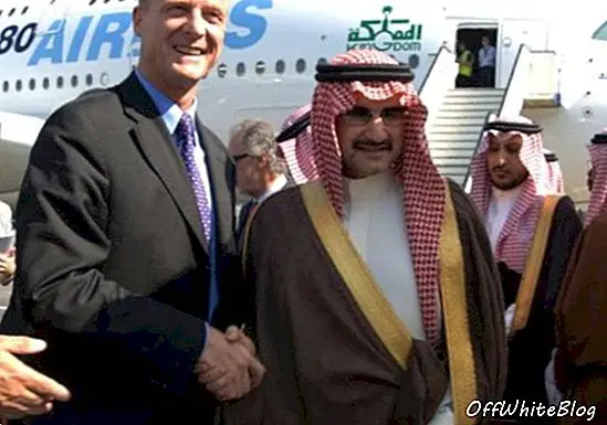 Airbus A380 prințul Alwaleed bin Talal