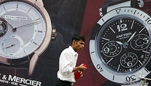 luksusa pulksteņu veikals Mumbaja